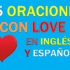 25 Oraciones En Inglés Con Love | Sentences With Love