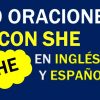 30 Oraciones Con She En Inglés ✔ Geniales Frases Con She🥇