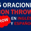 25 Oraciones Con Throw En Inglés ✔ Geniales Frases Con Throw ⚡